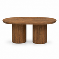 Muji Twins Coffee Table - Walnut