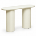 Muji Twins Console Table - Cream