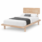 Muji Wooden Bedframe Only - Natural (Single Size)