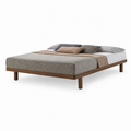 Ninja Wooden Divan Only - Walnut (King Size)
