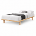 Ninja Wooden Divan - Natural (Super Single Size)