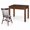Padini Study Desk Set - Cappuccino (L900)