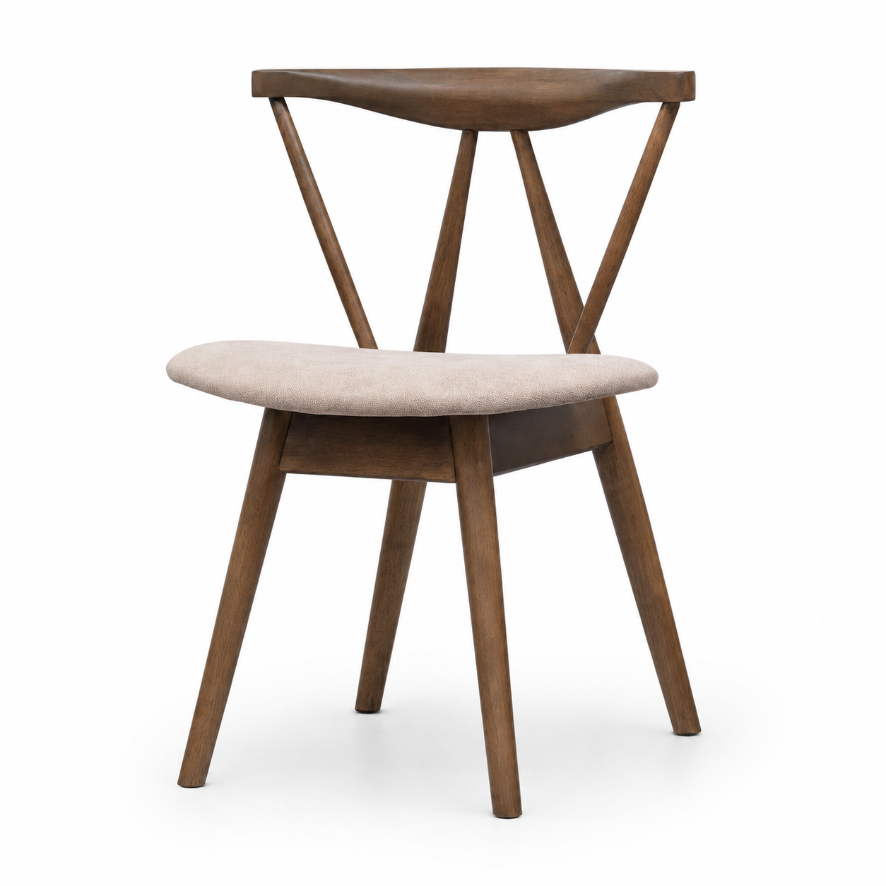 Piano Dining Chair - Walnut