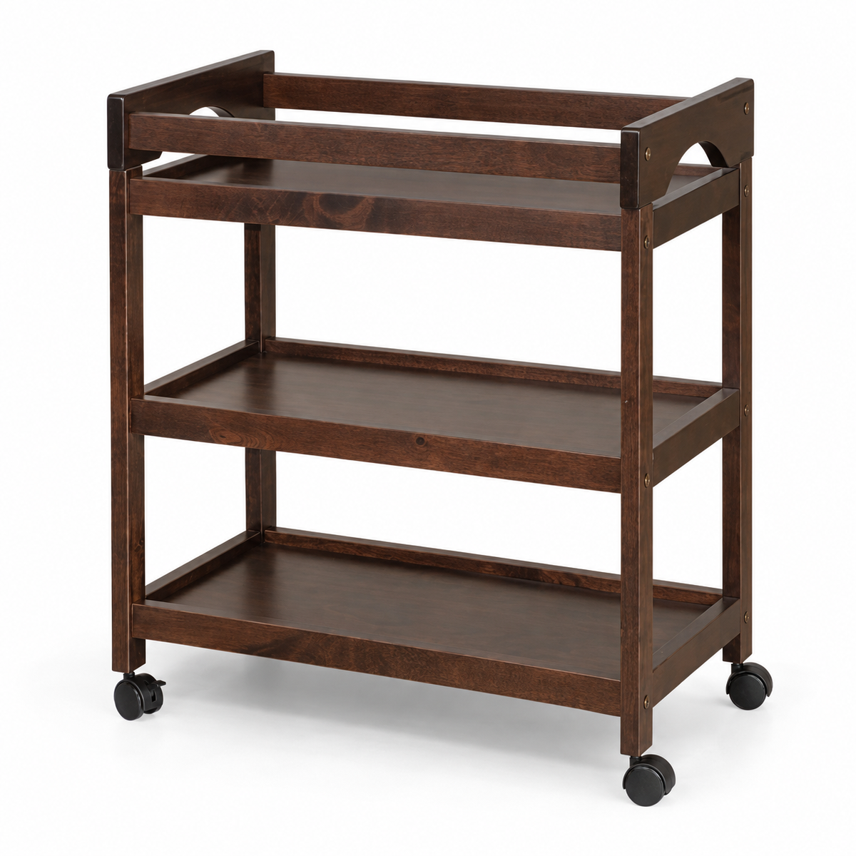 Polo 3 Tiers Trolley - Cappuccino