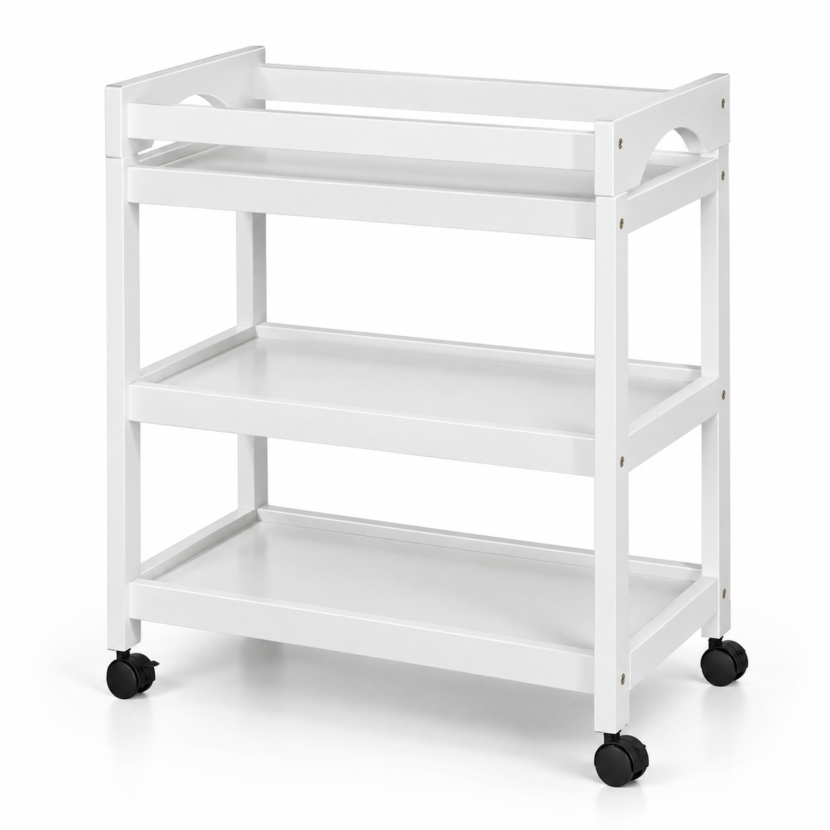 Polo 3 Tiers Trolley - White