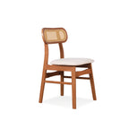 Rika Dining Chair - Light Walnut