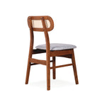 Rika Dining Chair - Medium Brown