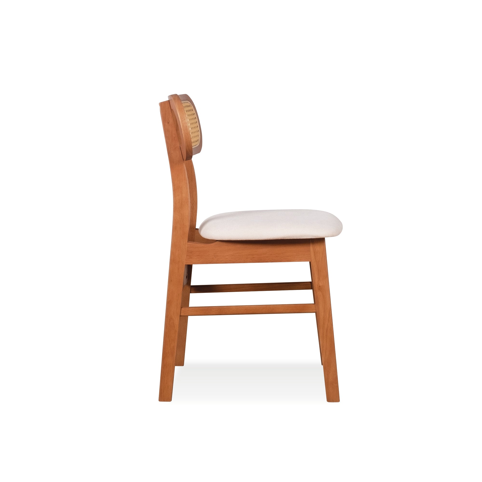 Rika Dining Chair - Light Walnut