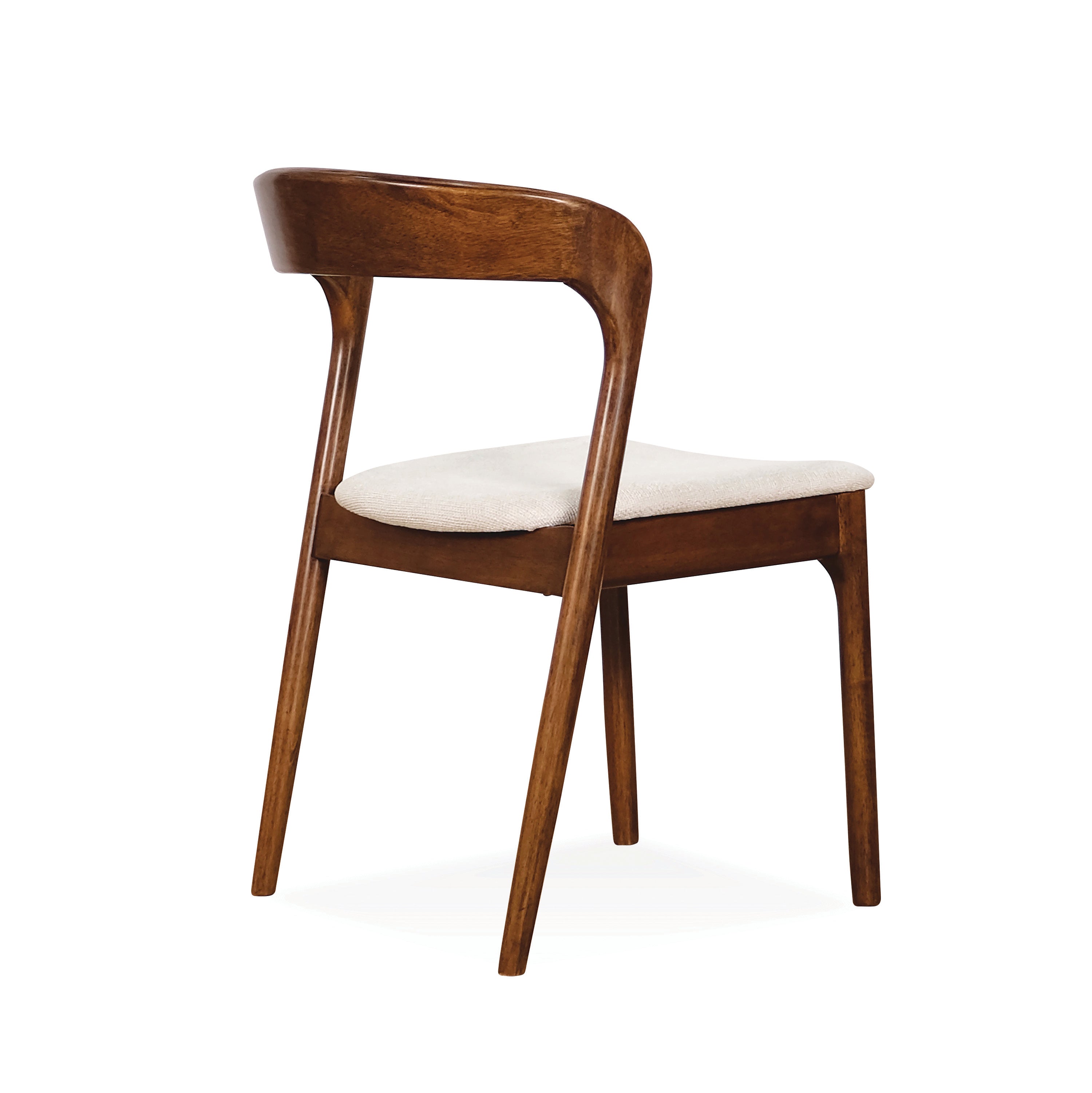 Ruby Dining Chair - Medium Brown