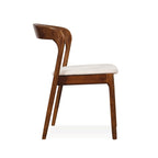 Ruby Dining Chair - Medium Brown
