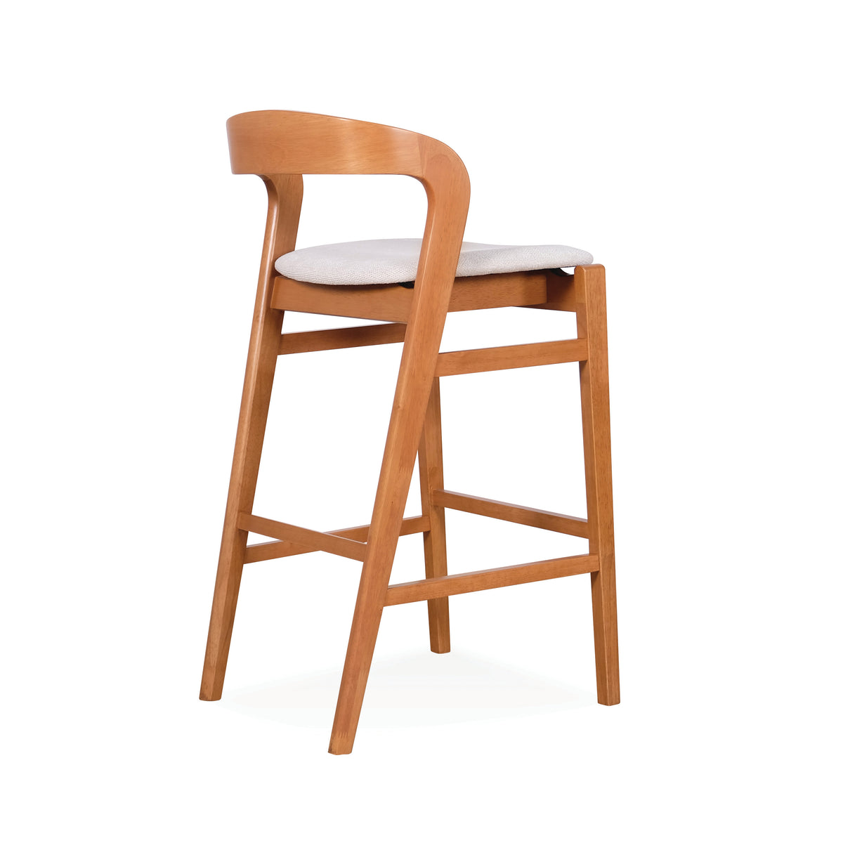 Ruby Pub Stool - Light Walnut (SH728)