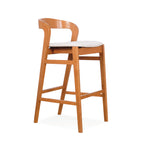 Ruby Pub Stool - Light Walnut (SH728)