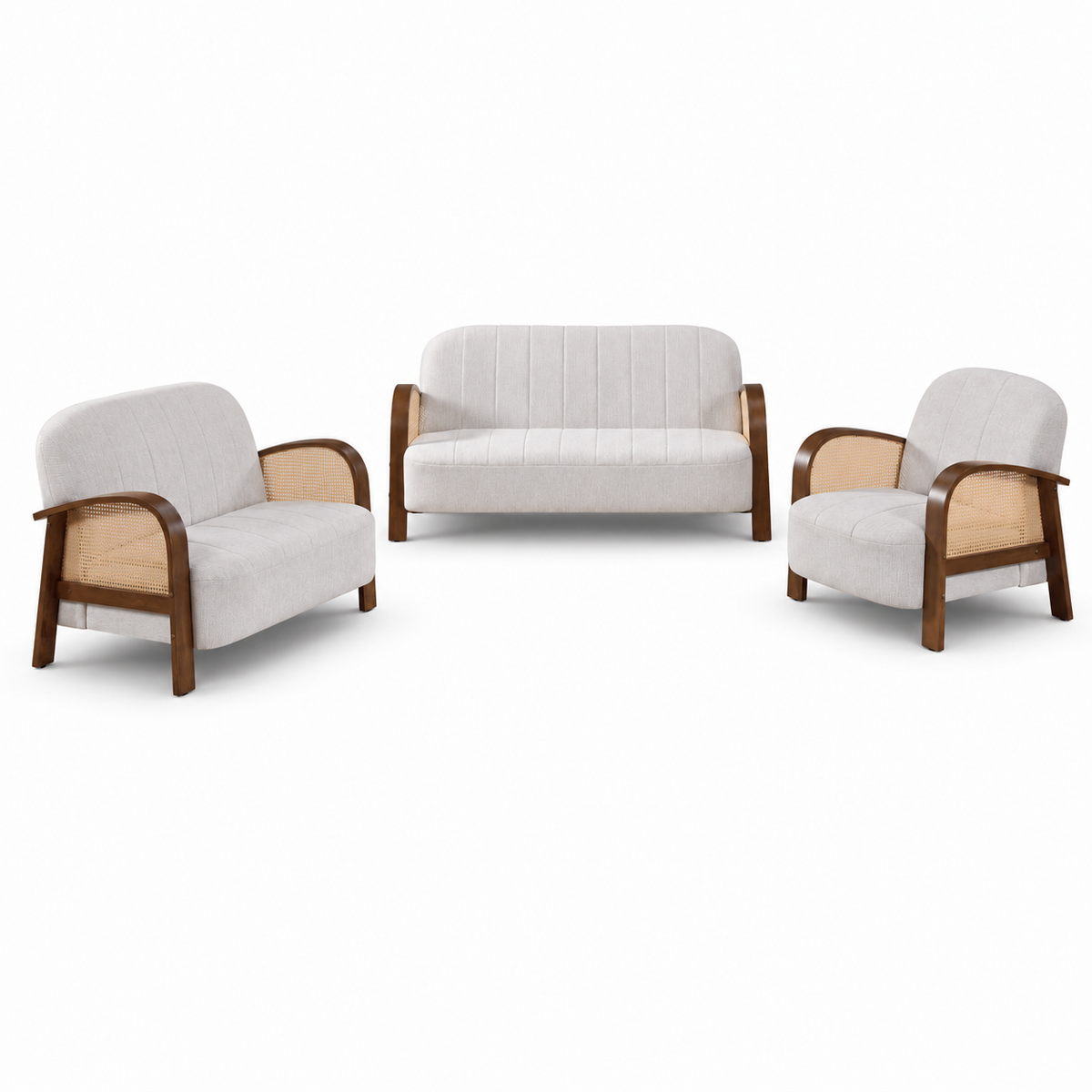 Sofa Set SF1034 1+2+3 Cream