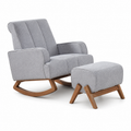 Rocking Chair + Stool SF1055 Grey