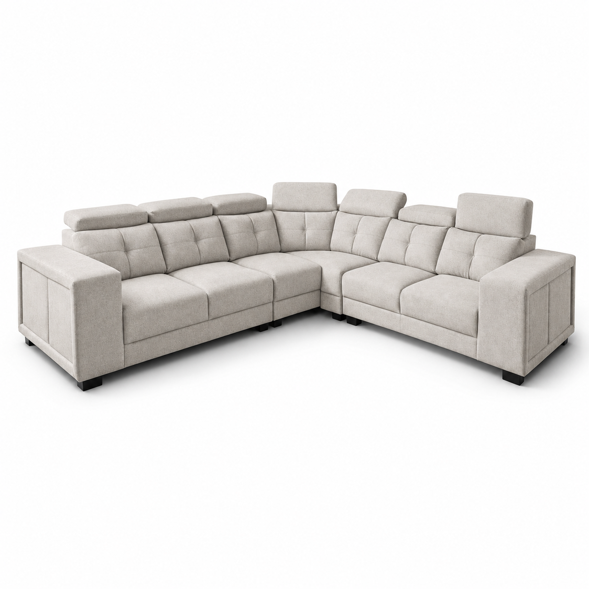Corner Sofa SF1061 Beige (Pets Friendly Fabric)
