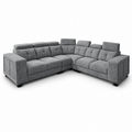 Corner Sofa SF1061 Grey (Pets Friendly Fabric)