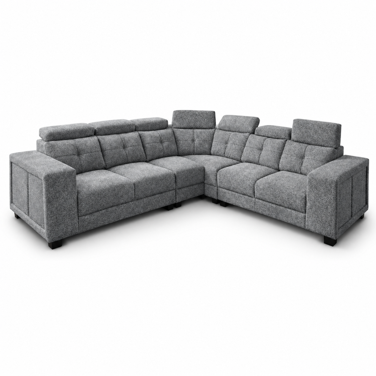 Corner Sofa SF1061 Grey (Pets Friendly Fabric)