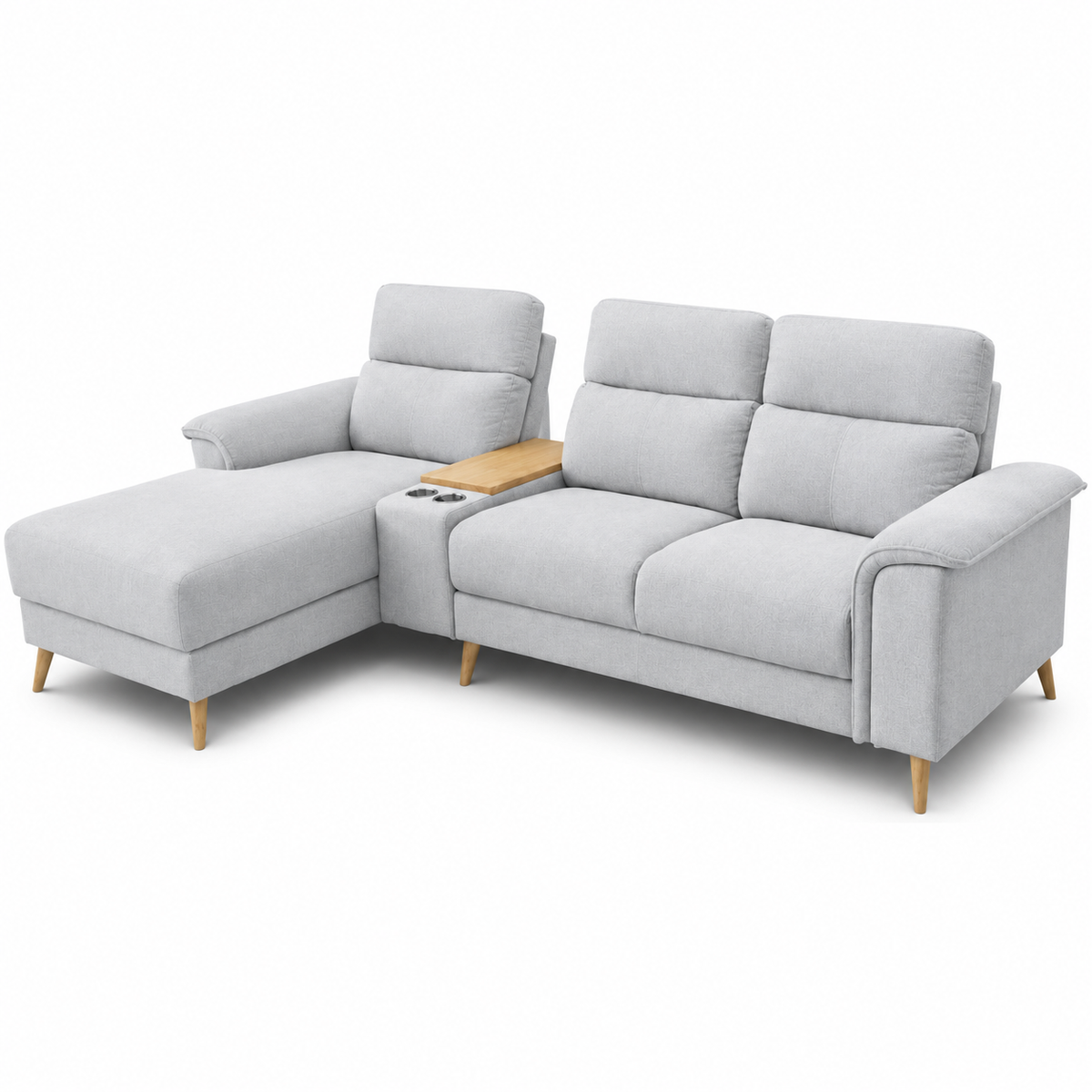 L-Shape Sofa SF1062 Left Grey