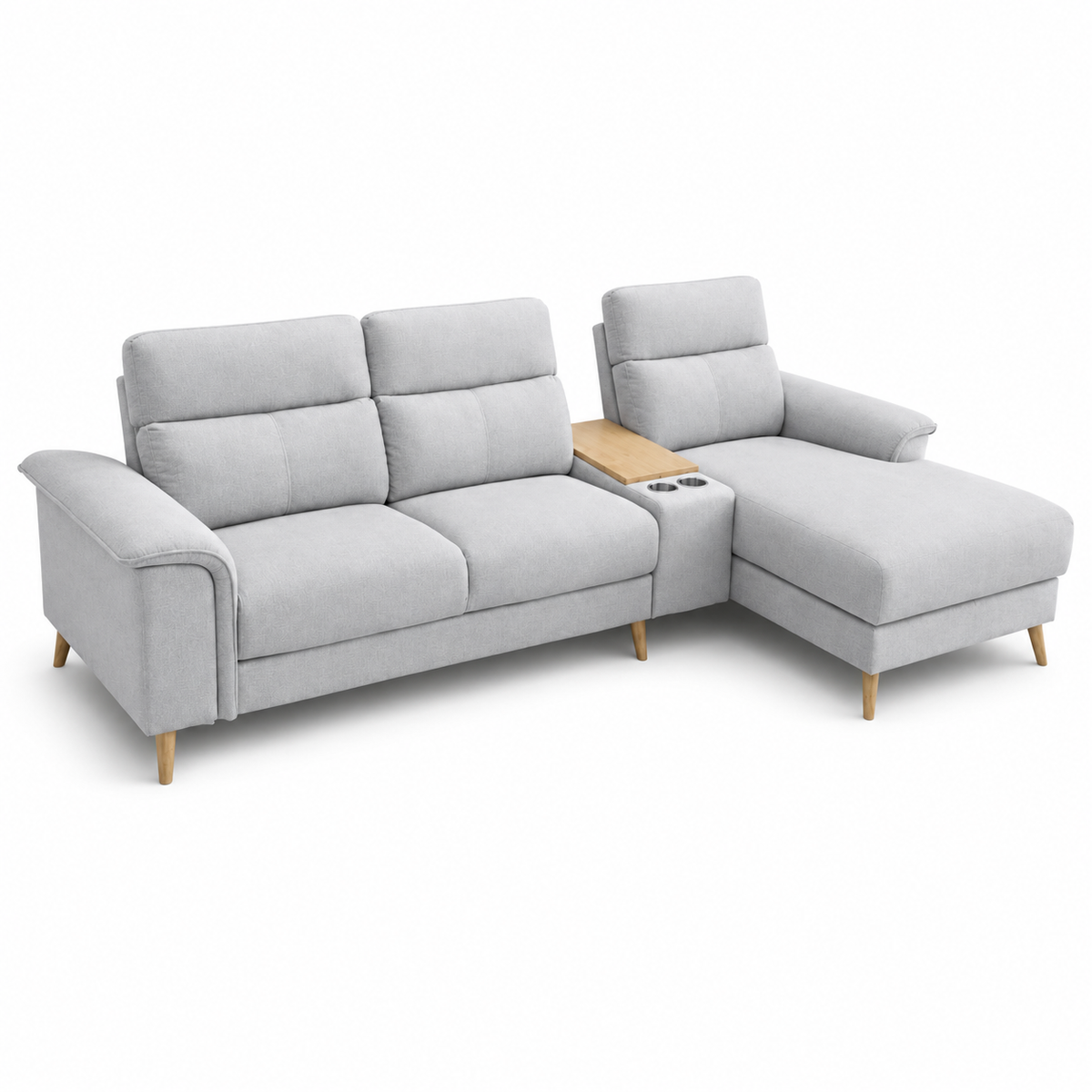 L-Shape Sofa SF1062 Right Grey