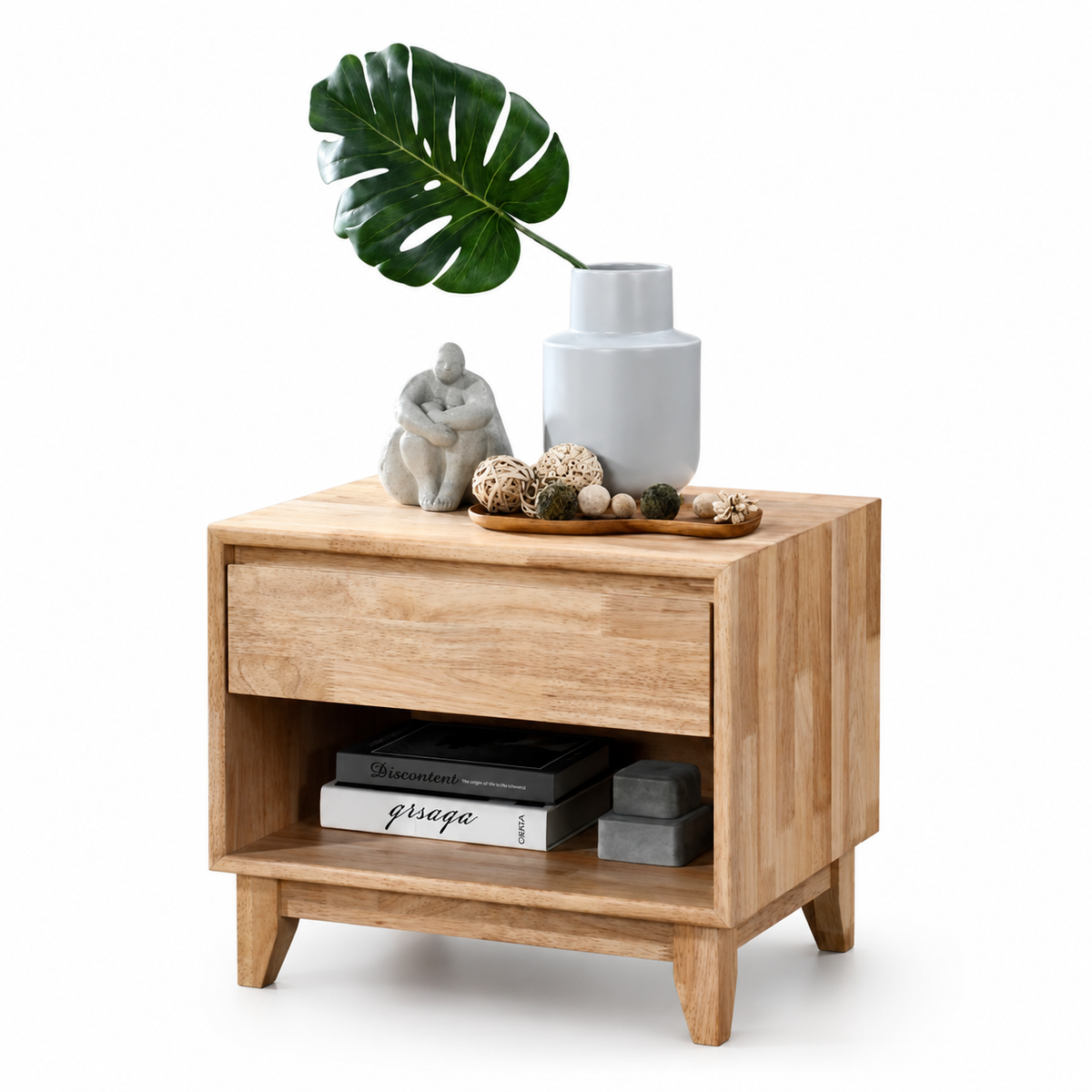 Bed Side Table ST6001 Natural