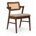 Stark Rattan Chair - Walnut