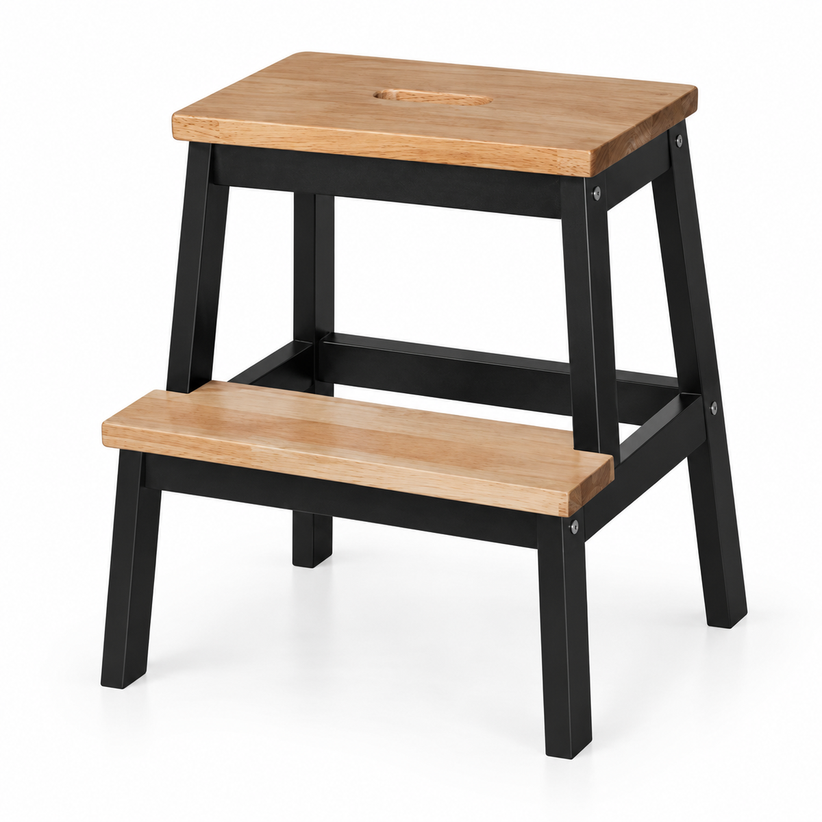 Step Stool - Natural + Black