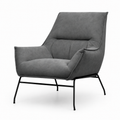 Teddy Lounge Chair - Dark Grey Fabric