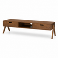 Tomamu TV Cabinet - Golden Walnut (1800L)