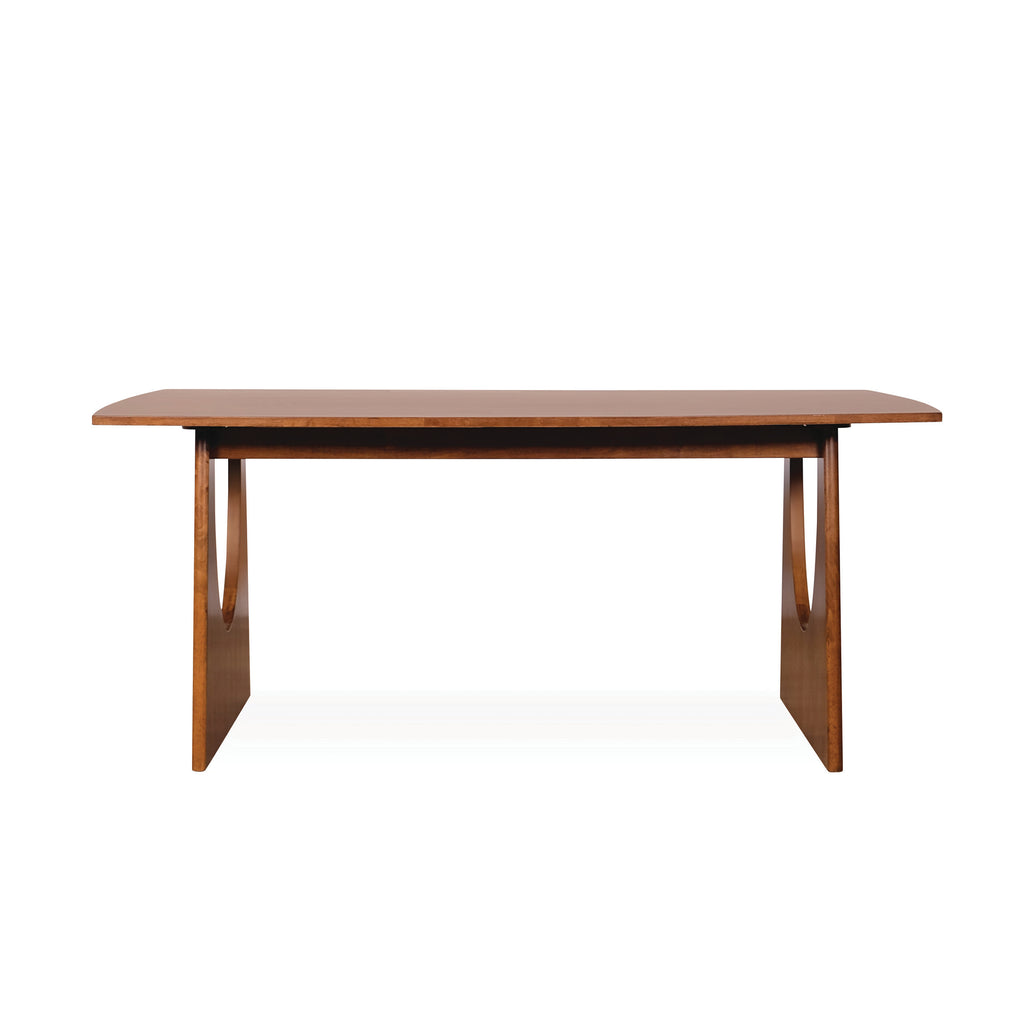 Una Dining Table (1800L) - Medium Brown