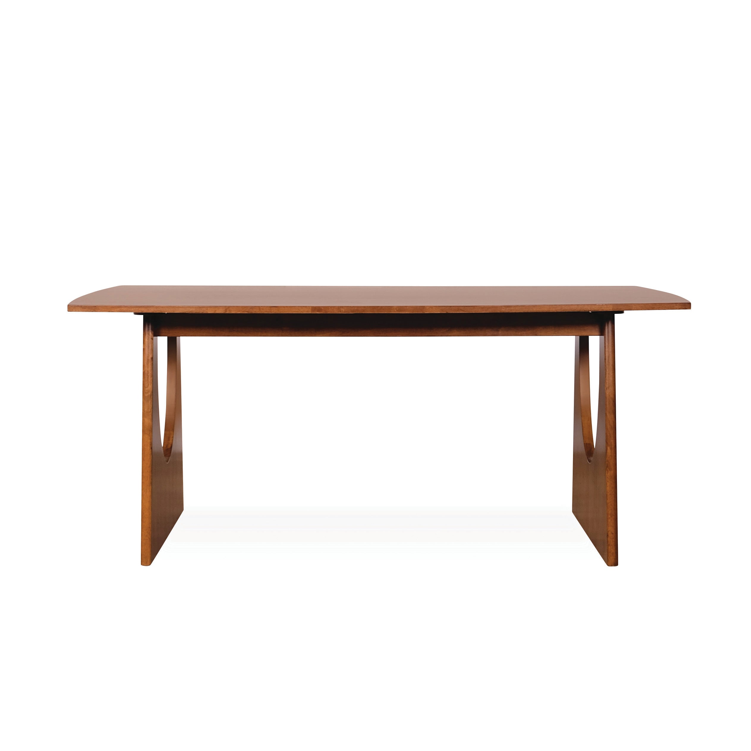Una Dining Table (1800L) - Medium Brown