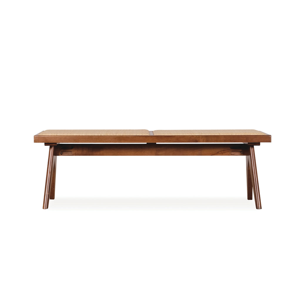 Velentina Bench - Medium Brown