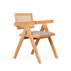 Velentina Arm Chair (Cushion Seat) - Beech
