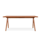 Velentina Dining Table (1800L) - Light Walnut