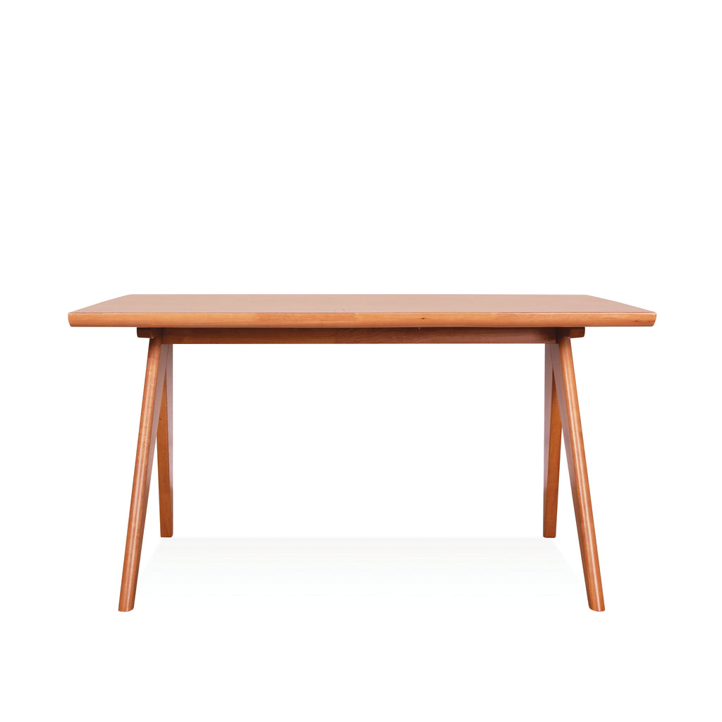 Velentina Dining Table (1450L) - Light Walnut