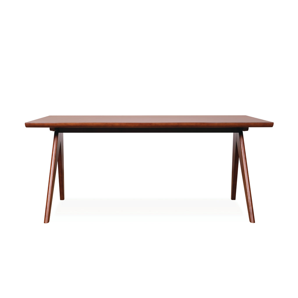 Velentina Dining Table (1800L) - Medium Brown
