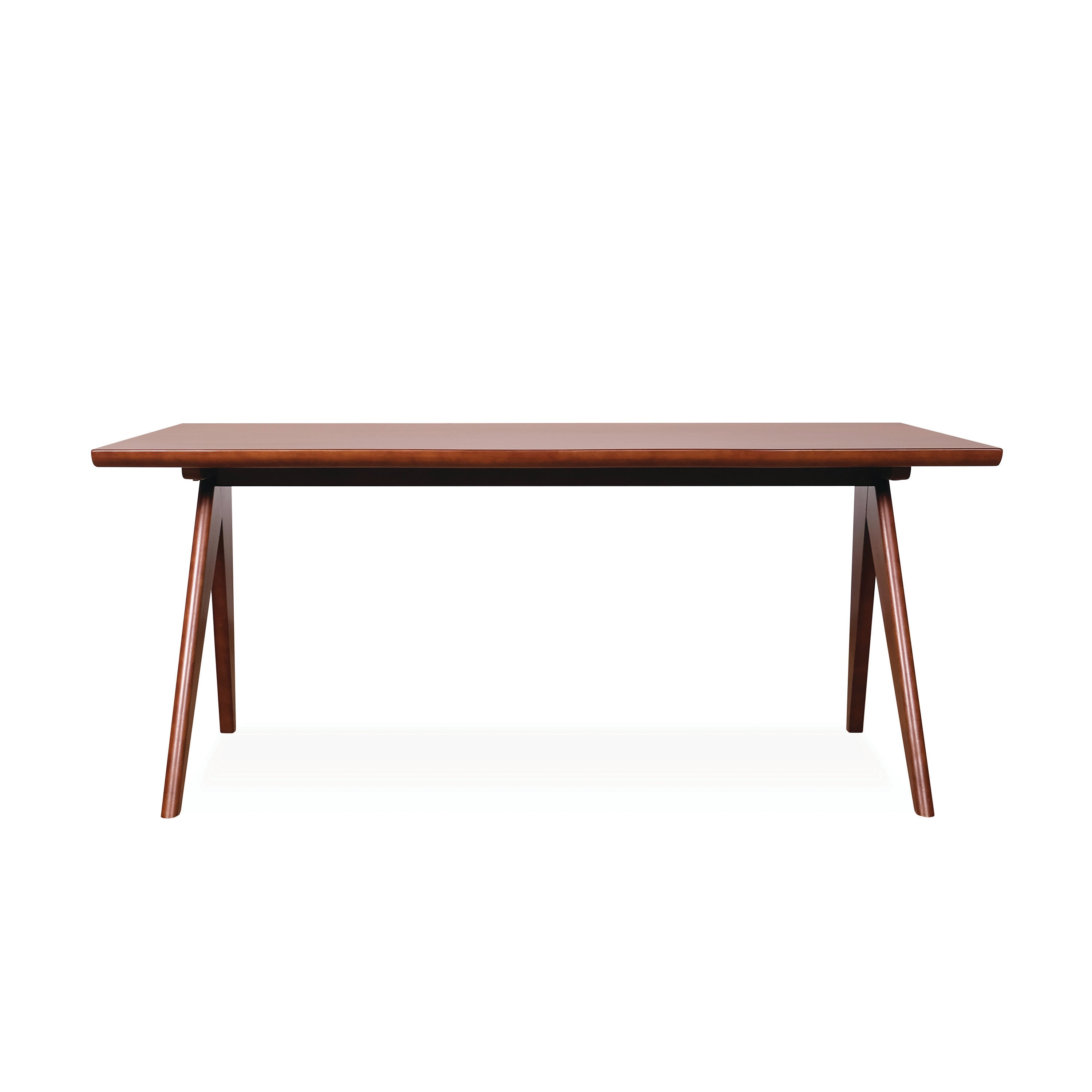 Velentina Dining Table (1800L) - Medium Brown