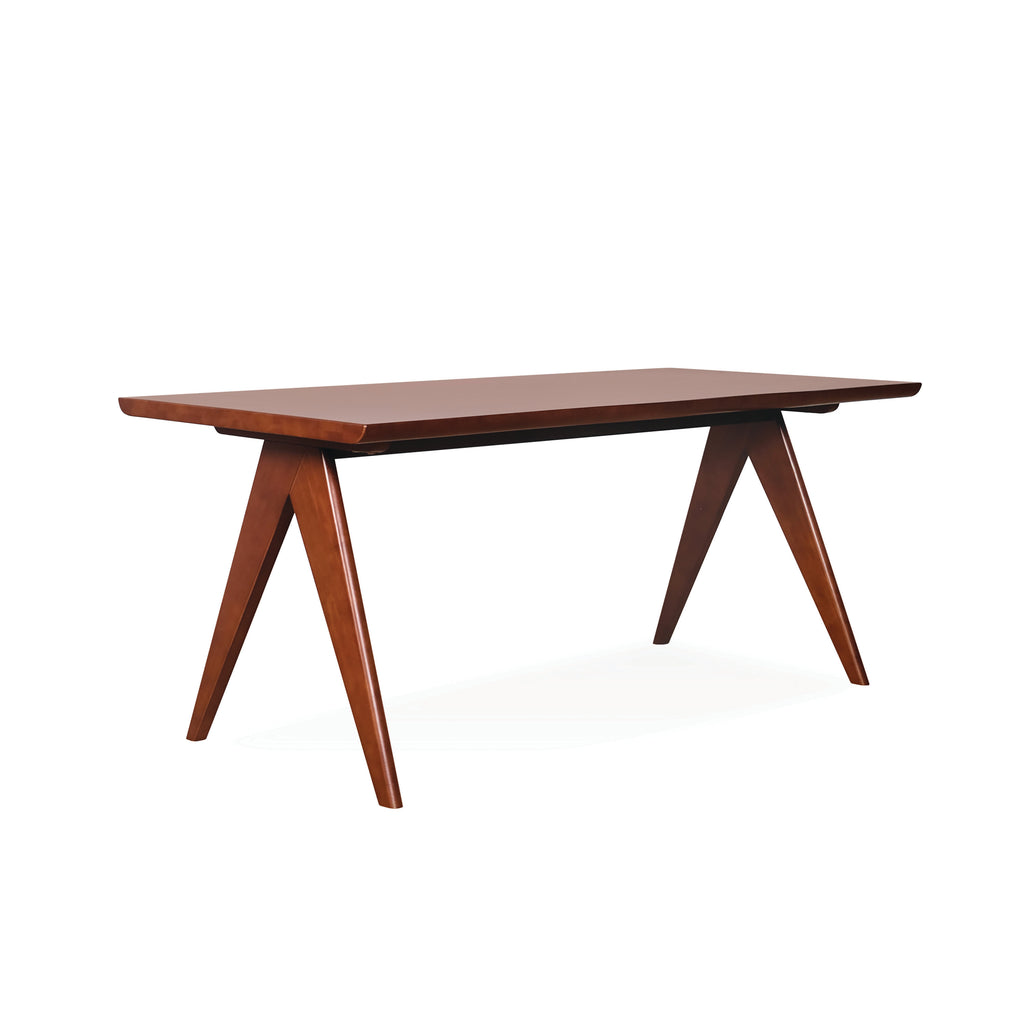 Velentina Dining Table (1800L) - Medium Brown