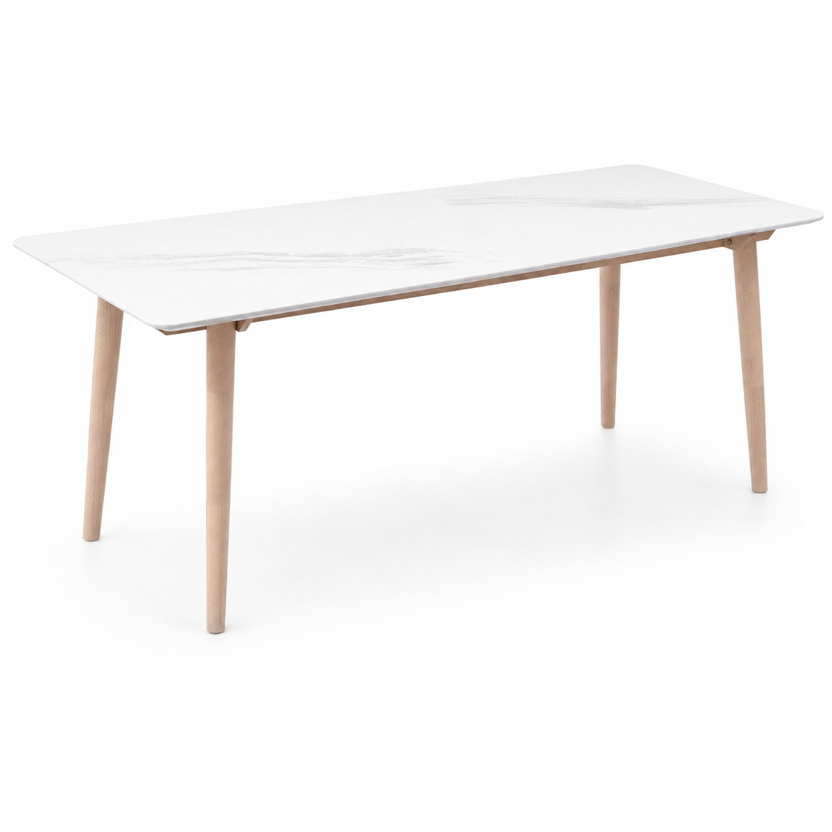 Vancouver-S Dining Table - White Wash (L2000)