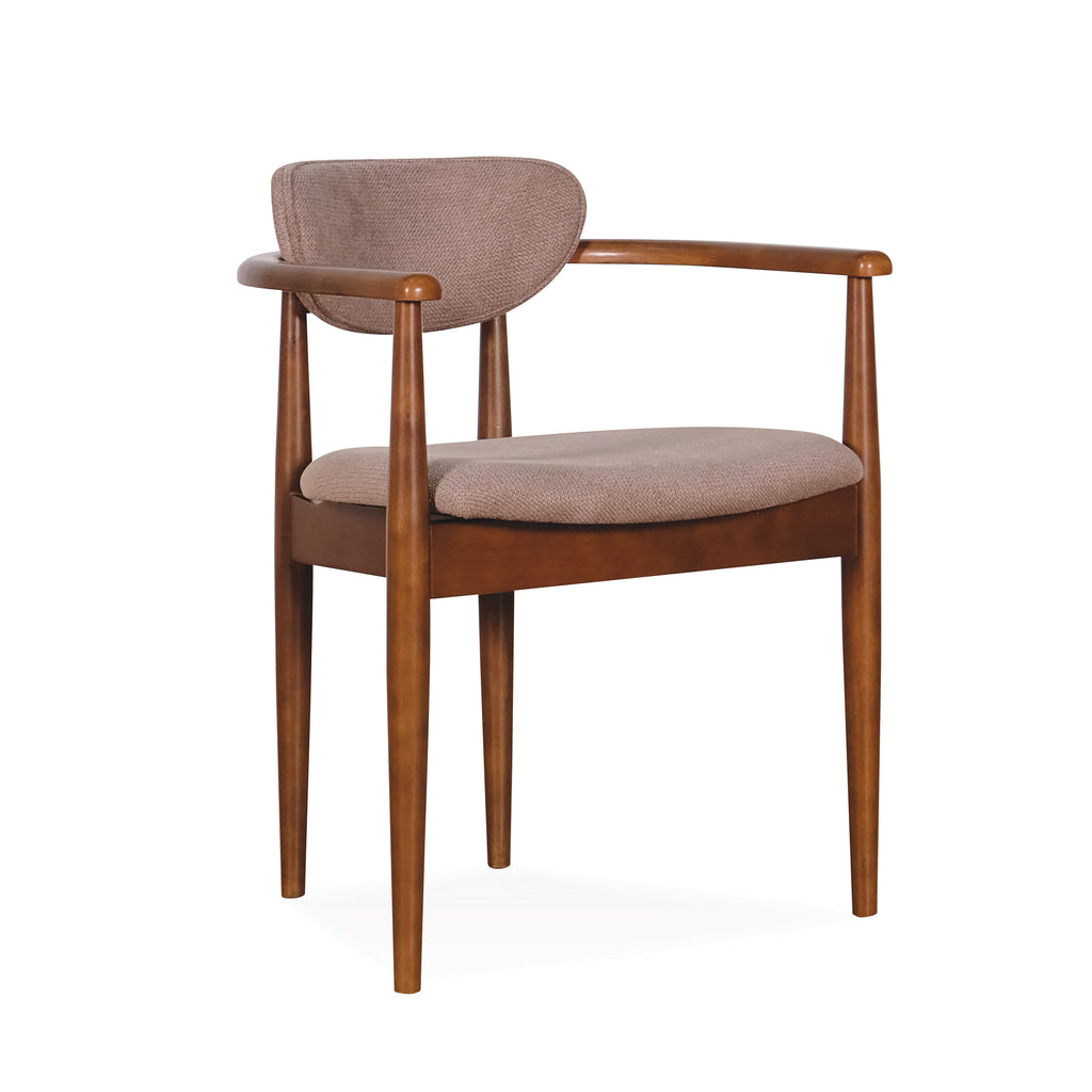 Viano Arm Chair - Medium Brown