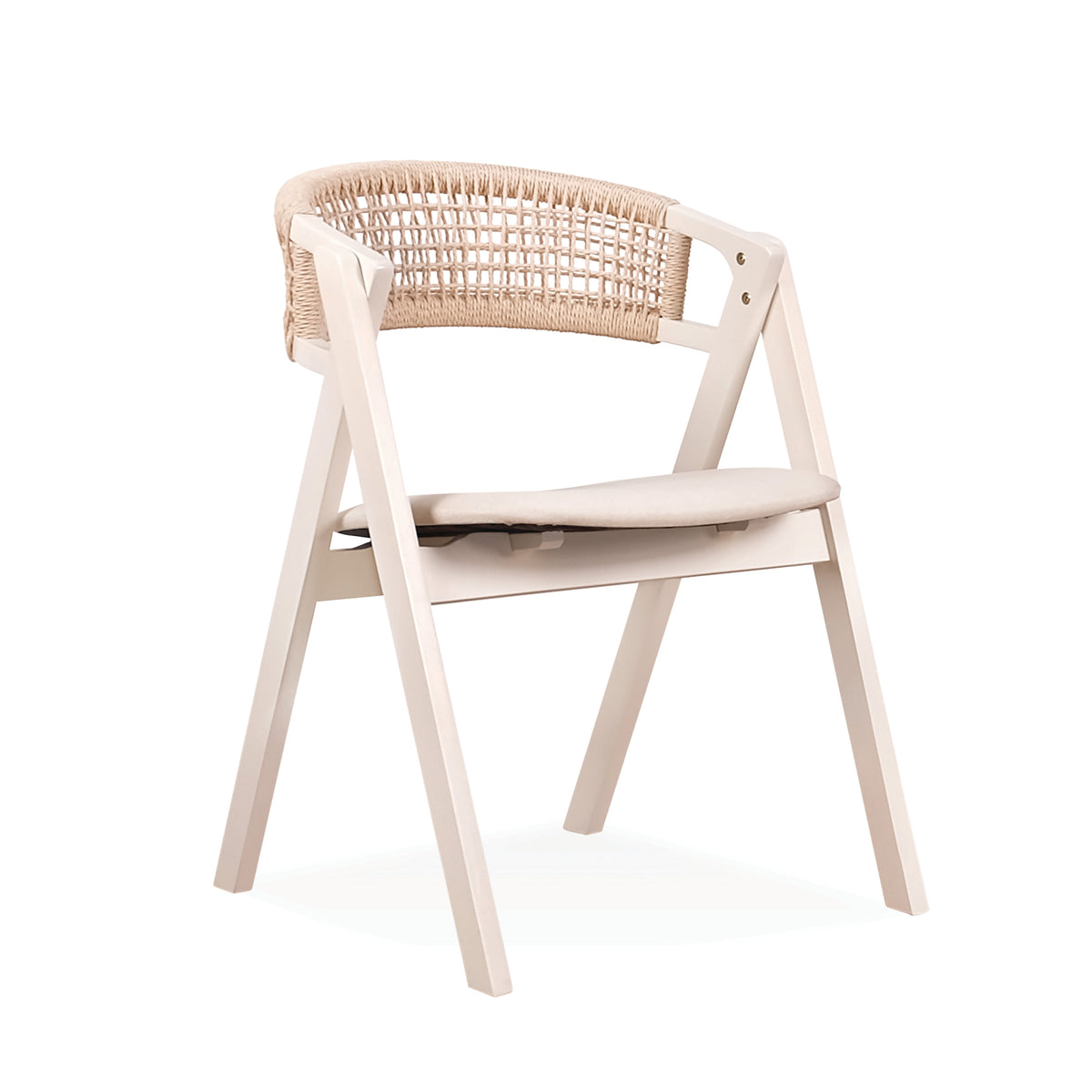 Victor Dining Chair - Soft Cream White