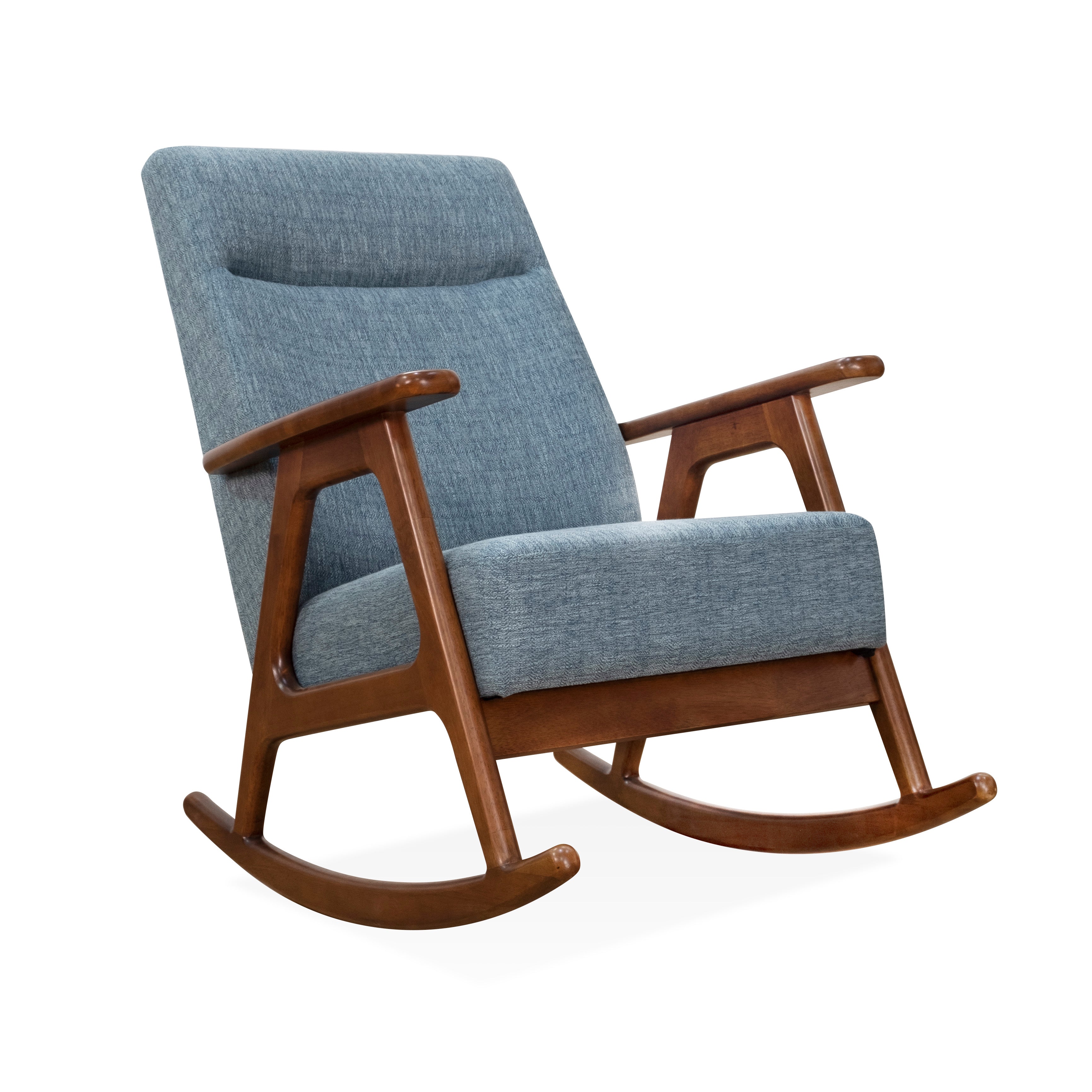 Vincent Rocking Chair - Medium Brown