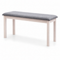 Wako II Bench - White Wash