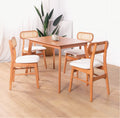 Yumiko Table + Rika Chair (Set 1+4)