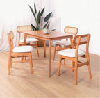 Yumiko Table + Rika Chair (Set 1+4)