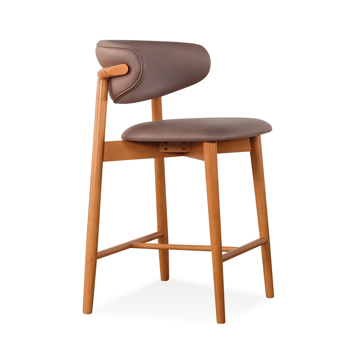 Zola Pub Stool - Light Walnut (SH630)