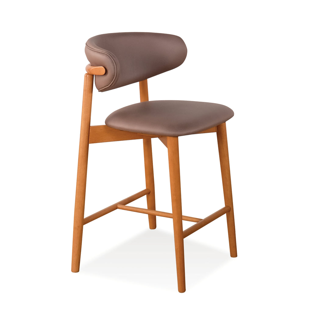 Zola Pub Stool - Light Walnut (SH630)